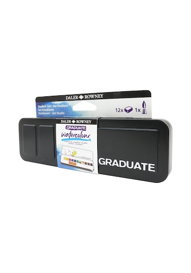Daler-rowney Graduate Suluboya - Yarım Tava - 12'li Set - Yeni