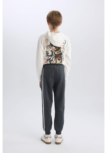 DeFacto Erkek Çocuk Beli Paçası Lastikli Eşofman Altı D4445A8NSAR104