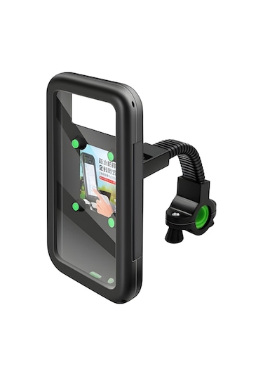 Cepini BS-01 Bisiklet Telefon Tutucu – Gidon Bağlantılı, 360° Dönebilir, Evrensel Uyum