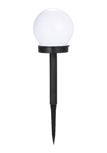 Led Güneş Enerjili Ampul Lamba Su Geçirmez Açık Bahçe Sokak Güneş Paneli Küre Işık Soğuk Beyaz 1 Adet