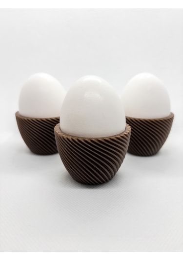 Modern Yumurtalık 3'lü - Antik Bronz