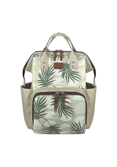 Paris Anne Bebek Bakım Sırt Çantası Olıve Krem