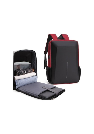 Fastbuy Erkekler İçin Sert Kabuk Bilgisayar Çantası, Hırsızlığa Karşı Alaşımlı Çerçeve Çok Renkli