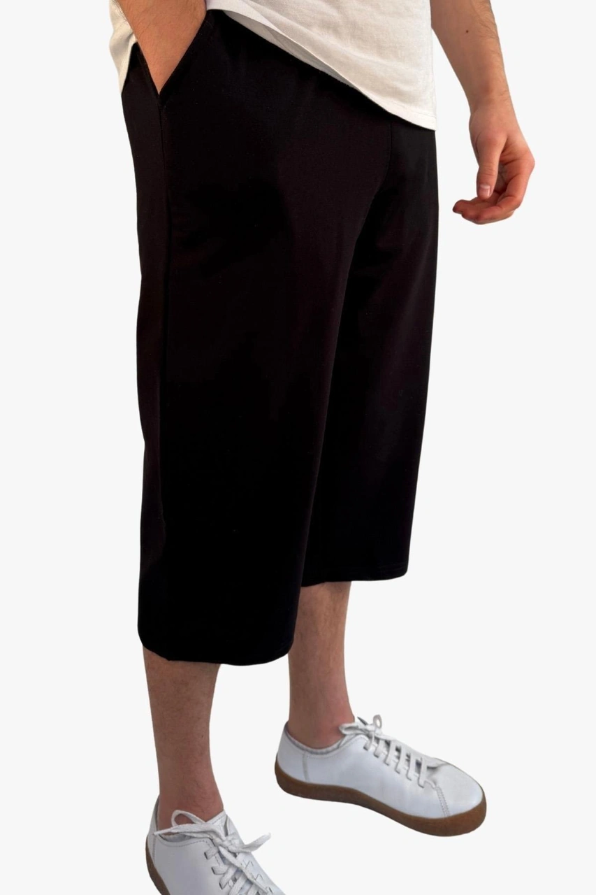 Weweus İnce Siyah Erkek Kapri 1043 Siyah