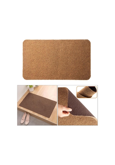 Suntek Kapı Paspasları Paspaslar Ön Giriş İç Ve Dış Mekan Saf Kahve 45x70cm