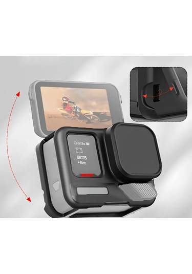 Insta360 Ace Pro 2 Premium Silikon Kılıf Siyah