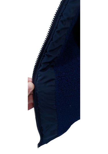 Erkek Çocuk Speedy Armalı Kapüşonu Sabit İçi Polar Astarlı Lacivert Renk Mont Lacivert