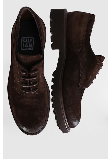 Lufian Erkek Scott Deri Ayakkabı 112230217 Kahverengi Kahverengi