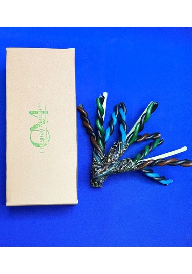 Svecnaa Magia 3'lü Mum Seti "vikır" Yolları Açma 231501886 Siyah