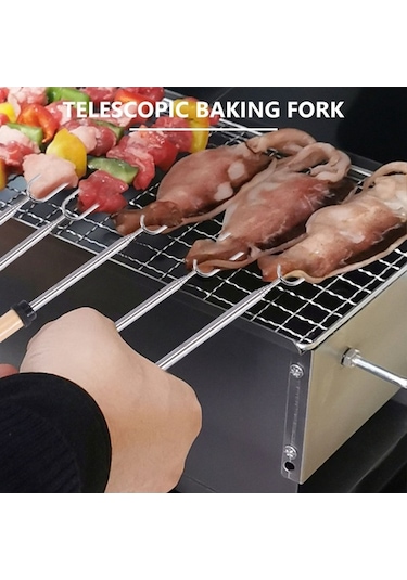 Ulzyvf Ve Sosis Pişirme Marshmallow Kamp İçin Diğer Çubuğu, Ateşi Lu Diğer