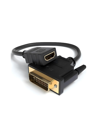 Speeduf Dvi 24+1 To Hdmi Dönüştürücü Görüntü Aktarma Kablosu
