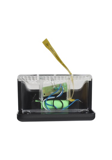 Symbee Güneş Enerjili Led Basamak Aydınlatma - 4'lü Set, Otomatik Şarj, Yağmura Dayanıklı Siyah