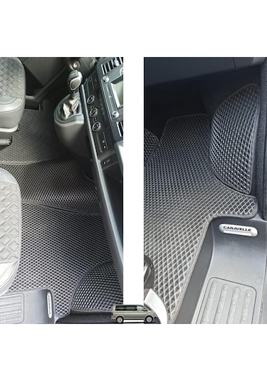 Bod Volkswagen Caravelle 3D Havuzlu Paspas 2003-2015