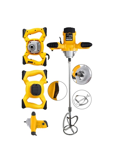 Steiner 2800 W Bakır Sargı Alçı Boya ve Harç Karıştırıcı Mikser