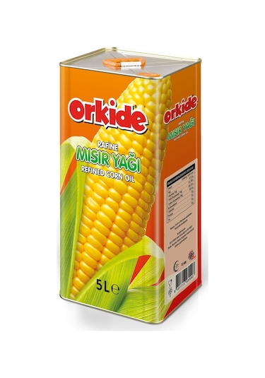 Orkide Mısır Özü Yağı Teneke 5 L
