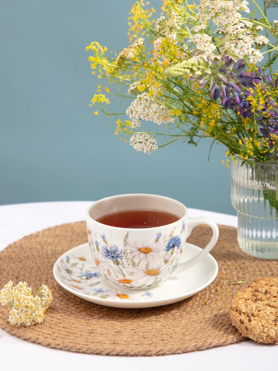 Lefard Sentimental 330 Ml Porselen Hediye Çay Takımı 411491562 Beyaz