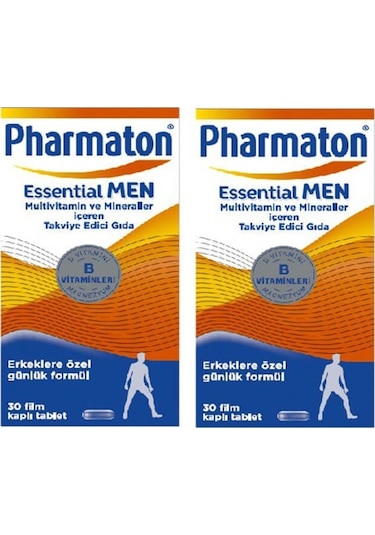 Pharmaton Essential Men 30 Tablet 2 Adet 09-