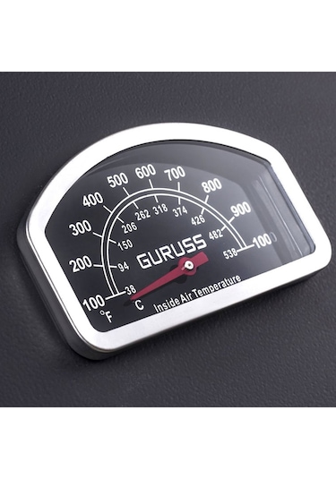 Guruss CG-050 Kömürlü Barbekü Mangal + Önlük + Kılıf