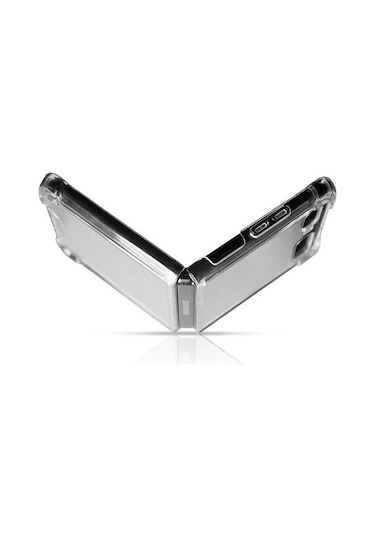 Goocamp Galaxy Z Flip 4 Uyumlu Nitro Anti Shock Silikon-renksiz Renksiz