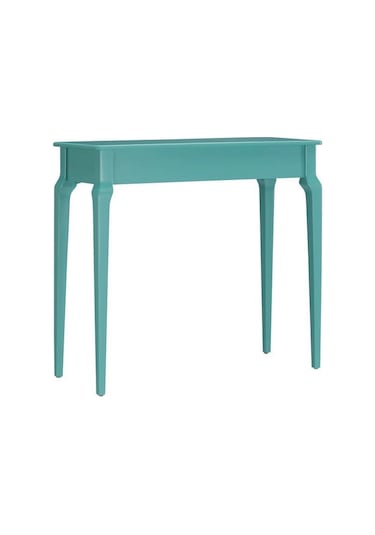 Wooding 100 Cm Çekmeceli Masif Turkuaz Lake Bonamy Dresuar Turkuaz