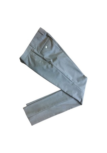 Tuba Erkek Slimfit Kumaş Pantolon Açık Gri 001