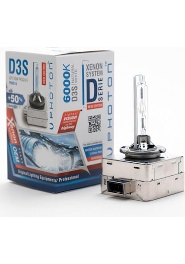 D3s 6000k +%50 Fazla Işık Ampul Beyaz