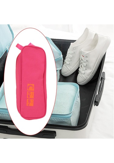 Suntek Fermuarlı Oxford Kumaş Ambalaj Için Seyahat Ayakkabı Diğer