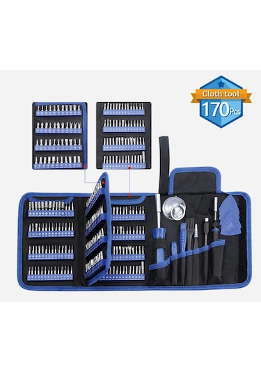 Kingsdun 170 Parça Tornavida Tamir Takım Seti Ks 800170
