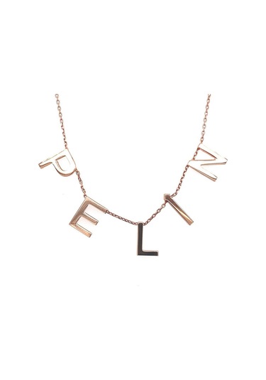 Zümrüt Sarraf 14 Ayar Altın Isimli Bayan Kolye N11.47473