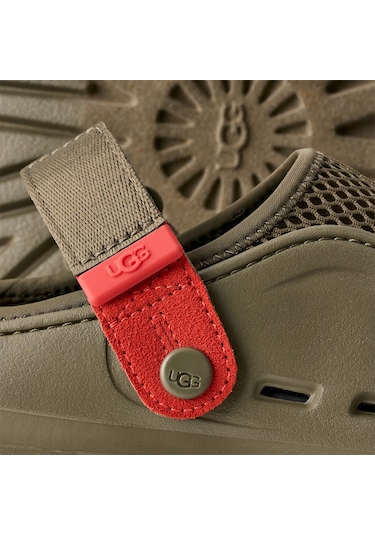 Terlik Erkek 1175051 Ugg M Peakmod Breathe Burnt Olıve / Red Pepper