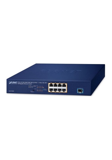 8-port 10/100/1000/2500t 802.3at Poe+ + 1-port 10g Sfp+ Multigigabit Ethernet Switch 120 Watts Tdrtr