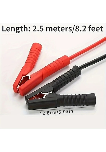 Xuweiwei Otomotiv Pil Kıskacı Kırmızı Siyah Acil Durum Pil Kablosu Ve Aksesuarları