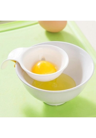 Ulzyvf Yumurta Yumurta Yenilik Siyah Siyah Sınıfı Sarısı Plastik Pişirme Mutfak Gıda Bölücü Beyaz Ayırıcı Araçları Alet Fn Siyah