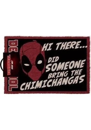 Paspas Deadpool Çok Renkli