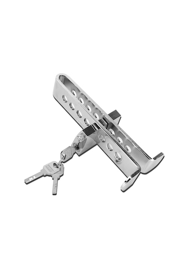 Araba Aksesuarları Çelik Paslanmaz Otomatik Fren Pedalı Kilidi Evrensel Araba Debriyaj Kilidi Gaz Hızlandırıcı Güvenlik Anti-hırsızlık Aracı