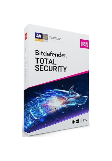 Bitdefender Total Security Lisans 5 Kullanıcı 1 Yıl