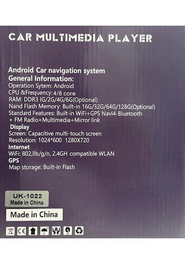 Linea Oem 10.1 Android Multimedya 4gb Ram + 64gb Ssd Carplay Ips Panel Oem Kamera 10.1"