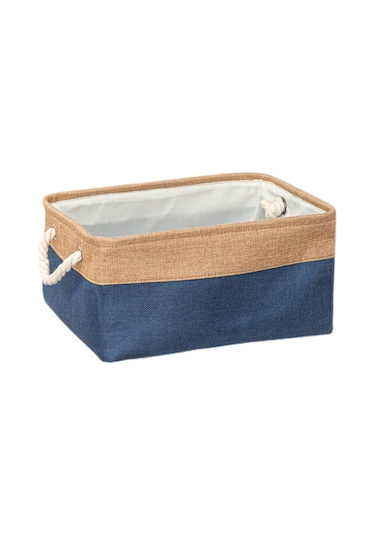 Cc Globall Katlanabilir Keten Saklama Kutusu -lacivert Lacivert