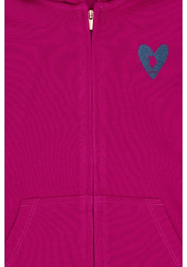 U.s. Polo Assn. Kız Çocuk Fuşya Sweatshirt 50296390-vr023 Fuşya