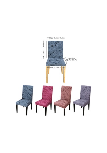 Shineyee Esnek Ve Su Geçirmez Sandalye Kılıfı - 2'li Set Karpuz Kırmızısı