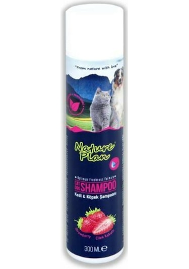 Nature Plan Çilek Kokulu Köpek Şampuanı 300 ML