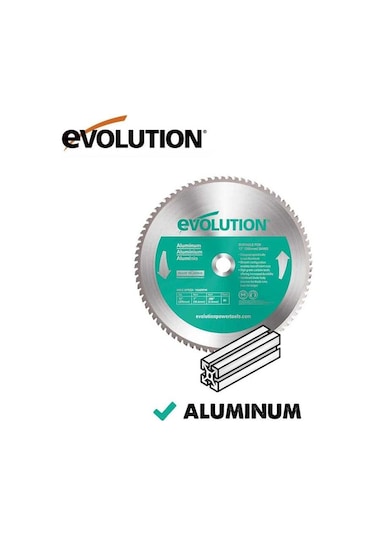 Evolution A355tct-80cs Alüminyum Daire Testere Bıçağı, 355mm