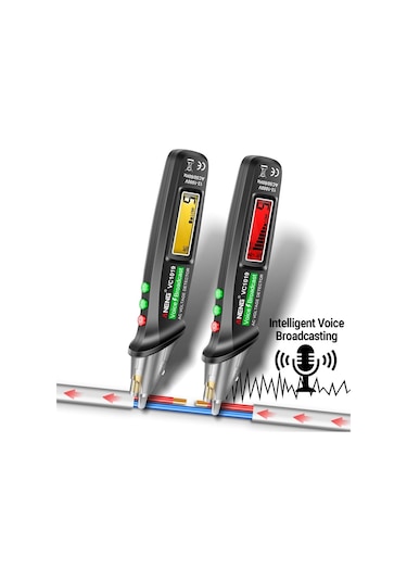 Butuglobal Aneng Vc1019 İndüksiyon Elektrikli Yüksek Hassasiyetli Hat Algılama Kesme Noktası Ses Test Kalemi Siyah
