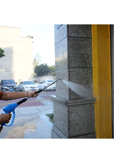 Gajeena Karcher K2-k7 İçin 4000psı Çelik 90 Uzatma Çubuğu - Yüksek Basınçlı Yıkama Makinesi Aksesuarı