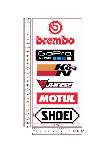 6'Lı Reflektif Sticker Set N11.22400