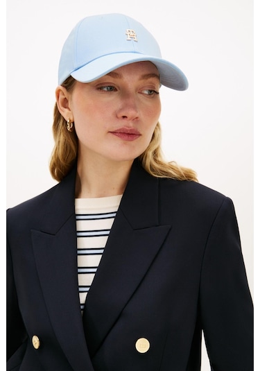 Tommy Hilfiger Th Elevated Chic Açık Mavi Kadın Şapka-14832