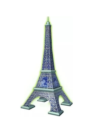 Ravensburger Karanlıkta Parlayan 3d Puzzle Eyfel