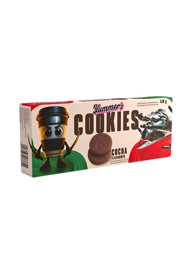 Yummer's Cookies - Cocoa Flavoured 140g