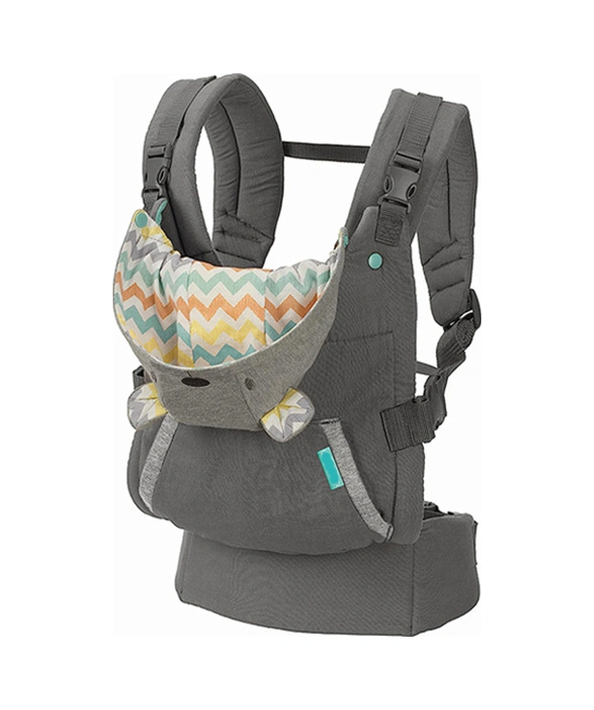 Yunboo Çok Fonksiyonlu Bebek Taşıyıcı: Ön/arka/yanal Taşıma Seçenekleriyle 20kg Yüke Dayanıklı Bel Ayaklı Sünger Desenli