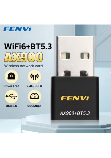 Fenvi Wifi-6 Wifi+bluetooth 5.3 Adaptörü Yüksek Çekim Ce Sertifik